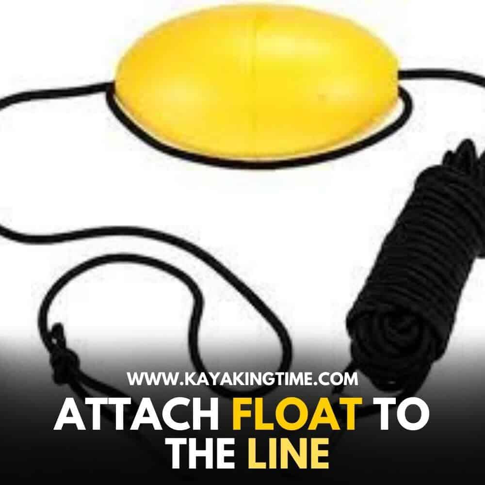 Attaching float to the line