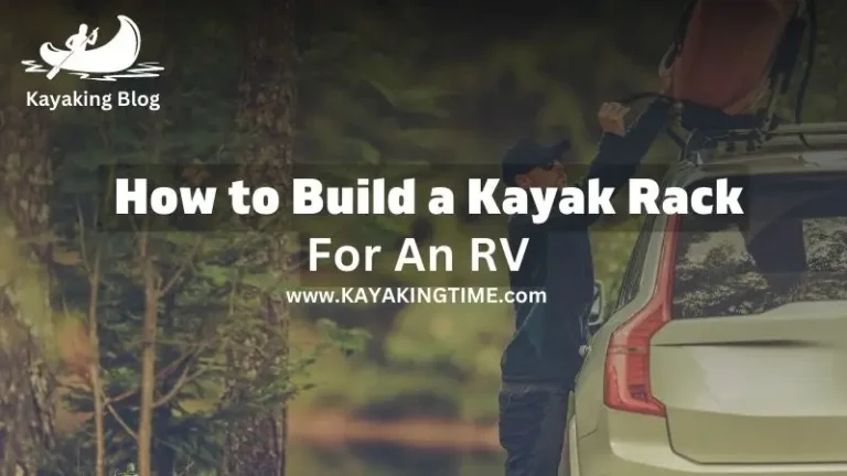 How to Build Vertical Kayak Rack for RV Ladder and Campers – DIY Recpro Kayak Rack for Camper Van